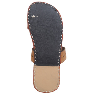 Real Handmade Women <b>Leather</b> <b>Slippers</b> Flat <b>Slipper</b> Vintage <b>Slipper</b> - Product Image 2