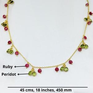 Everyday Wear 925 Sterling <b>Silver</b> Gold Plated Low MOQ Supplier Wholesaler Everyday Wear Gemstones <b>Necklace</b> . <b>Long</b> <b>Chain</b> <b>Necklace</b> - Product Image 2