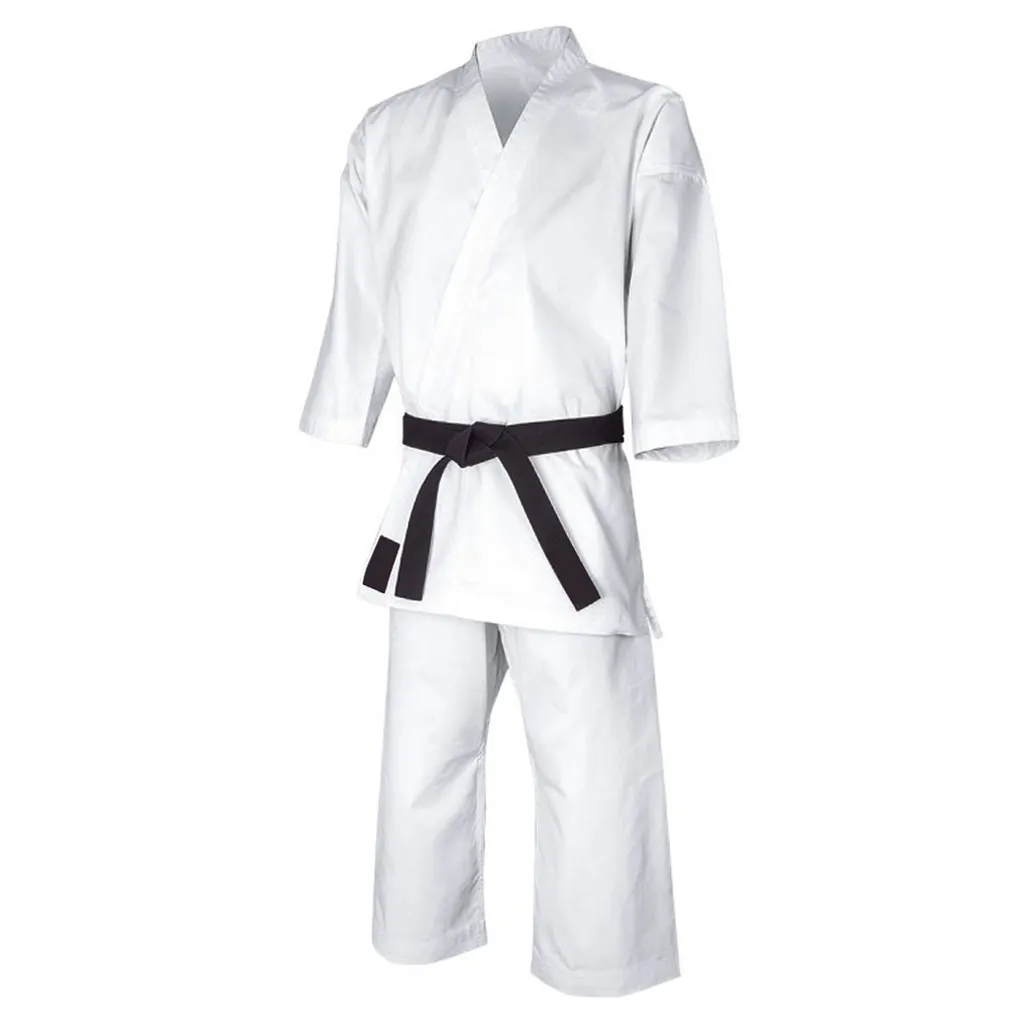 Uniforme de Judo d'arts martiaux de haute qualité sur mesure, costume de Judo Gi blanc et bleu respirant