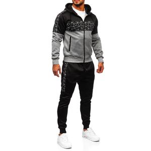 Chándales de media manga hechos a medida de alta calidad para hombre, chándal estampado con diseño sublimado, tejido polar de talla grande - Product Image 6