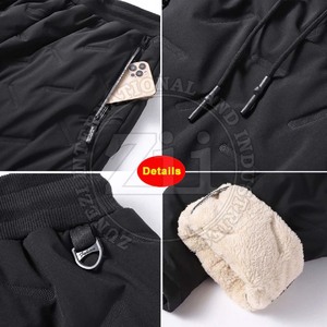 Hot Selling Fashionable Casual Regular Fit Men's Mid Waist Straight Cotton <b>Trouser</b> Comfortable Breathable Lightweight Windproof - Product Image 3