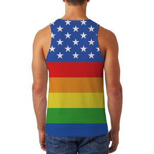 Camiseta sin mangas de verano para hombre, diseño personalizado, talla grande, para gimnasio, entrenamiento, deportiva, informal. - Product Image 2