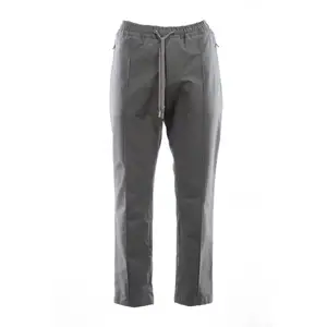 Pantalones holgados de diseño liso para hombre, de la mejor calidad, Color gris