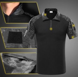 เสื้อโปโลแขนสั้นระบายอากาศแห้งเร็วของผู้ชายเสื้อสลิมฟิตสีพื้นกลางแจ้งกีฬาเดินป่ากอล์ฟชุดลำลองฤดูใบไม้ผลิ/ฤดูใบไม้ร่วง - Product Image 2