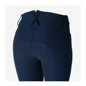 Pantalones ecuestres de fabricación OEM de primera calidad, pantalones elegantes de cintura alta, ropa para montar a caballo para mujeres, hombres y niños - Product Image 3