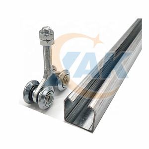 קר נוצר דלת הזזה גלגל תליית מסלול פלדה c ערוץ oem גדלים מוביל wuxi חדש aokai - Product Image 2