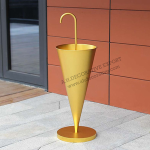 Support de parapluie décoratif en or de qualité supérieure à vendre, décoration de bureau, maison, salon, support de parapluie en métal - Product Image 3