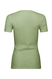 OEM-Camiseta de manga corta para mujer, prenda de vestir, de algodón puro, con diseño impreso personalizado, hecha en Pakistán, 100% - Product Image 3