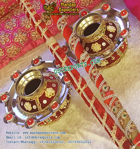 Jagoo Phulkari Punjabi para Bodas con Luces LED, Compre Decoración LED Jago para Bodas Punjabi, Jago Iluminado con Luces LED Decoradas con Phulkari - Product Image 2