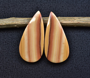 Wave Dolomite Pair Cabochon High Quality <b>Rolling</b> Hills Wave Dolomite Cabochon For Jewellery Custom Shape,Size Dolomite Pair - Product Image 6