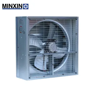 Extracteur de refroidissement de Ventilation commerciale industriel ventilateur d'échappement galvanisé ventilateur de Ventilation carré