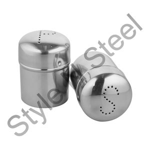 Juego de 3 uds. Botella de condimento de Metal de acero inoxidable, coctelera de especias, molinillo de sal y pimienta, precio al por mayor, juego de sal y pimienta - Product Image 4