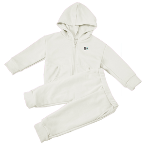 Ensemble de survêtement à capuche et pantalon de survêtement pour enfants, logo, vente en gros, 2023 - Product Image 2