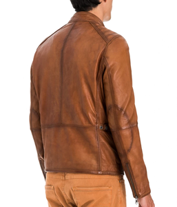Nouveau chaud décontracté hiver épaissir motard veste en cuir excellente veste haut tendance veste en cuir - Product Image 2