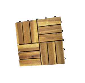 กระเบื้องคอมโพสิตที่เชื่อมต่อกันดีไซน์ทันสมัยติดตั้งง่ายพื้นไม้อะคาเซียสำหรับสวนจากเวียดนาม - Product Image 3