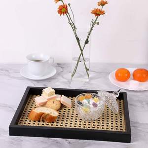 Ratán Natural con Bandeja de Madera Estilo Moderno de Vietnam - Product Image 3