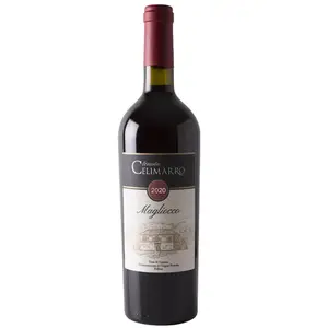 Gemaakt In Italië Magliocco Dop Terre Di Cosenza 2020 - Tenuta Celimarro-Rode Wijn-Ideaal Voor Alle Maaltijd