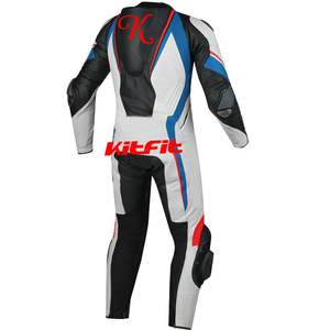 Nouvel arrivage du meilleur costume de course en cuir de moto coupe-vent respirant de qualité combinaisons de moto pour hommes - Product Image 2