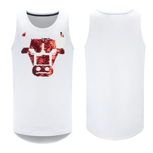 เสื้อกล้ามเนื้อเรียบสไตล์ลำลอง,สไตล์สตรีทไม่มีแขนเสื้อ OEM - Product Image 1