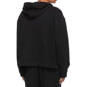 เสื้อมีฮู้ดผ้าฝ้ายแท้ย้อมสีมัดย้อมผ้าคอตตอนแบบสวมหัวมีลายนูนเสื้อกีฬาวินเทจของผู้ชายเป็นมิตรกับสิ่งแวดล้อม - Product Image 6