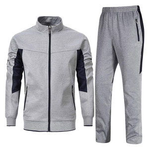 Custom Logo Blank Pullover Mens Sweat suit with <b>Hoodie</b> Cotton <b>Plain</b> Slim Fit Jogging Track Suits Men Sports ActiveWear Wholesale - Product Image 6