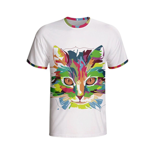 T-shirts décontractés pour hommes en polyester de haute qualité, grandes tailles, respirants, séchage rapide, tissu jersey écologique, design uni lavé - Product Image 4