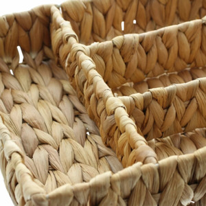 Best Choice Water Hyacinth Cane <b>Kitchen</b> Cutlery Basket Caddy With Holder From Vietnam - Product Image 6