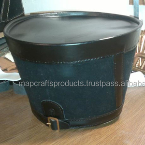 Vente en gros de chapeaux Shako Vintages High pour hommes 100% en cuir et laine véritable avec logo OEM russe 1811 - Product Image 5