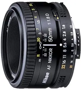 AF Nikkor 50mm f/1.8D 렌즈