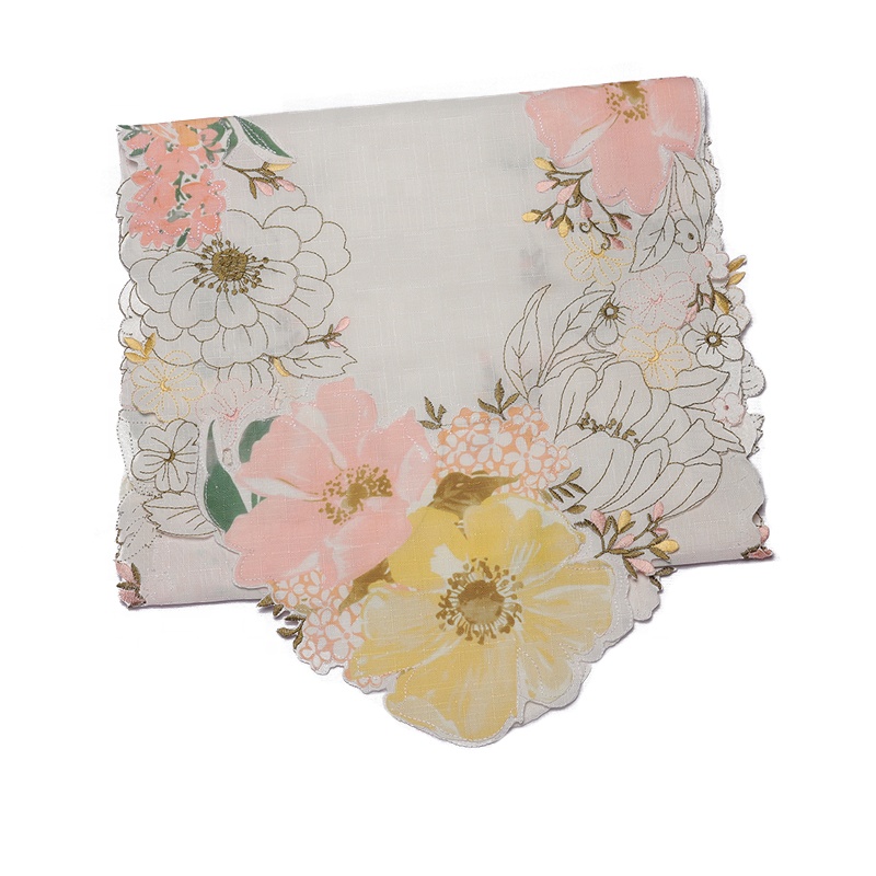 yellow, pink, green, white