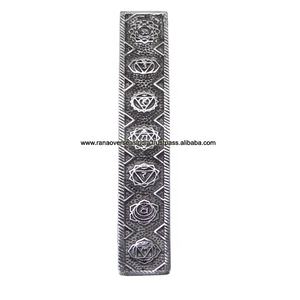 Aluminium Durable Seven Chakra and Seven Symbol <b>Incense</b> <b>Stick</b> <b>Holder</b> <b>Incense</b> Ash Catcher Gift Box for Aromatherapy Meditation - Product Image 3