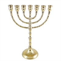 BRAS VINTAGE NEUF BRAS DIFFÉRENTE TAILLE DE MENORAH Par BRASSWORLD INDE