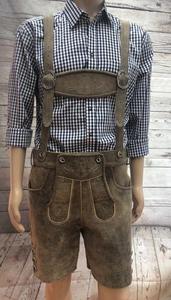 Jjans trachten-lederhosenstyl, negro - Product Image 4