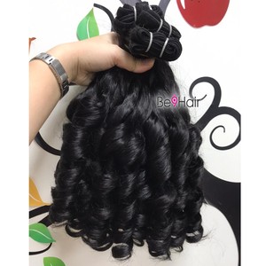 Prix d'usine Vietnamien Bouncy Wavy Remy Extensions de Cheveux Weave Haute Qualité Be9Hair - Product Image 4