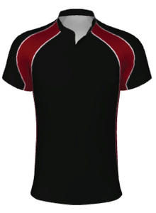 Conjunto de camiseta de rugby de manga corta personalizable para adultos Último diseño duradero y elegante con camisetas de sublimación - Product Image 3