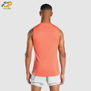 100% coton hommes décontracté débardeur nouveau hommes sans manches gilet de gymnastique pour la musculation voyage entraînement - Product Image 2
