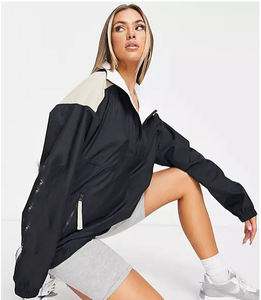 Dernier coupe-vent imperméable réfléchissant haute visibilité unisexe Bomber Jacket Patchwork réversible écologique personnalisé - Product Image 4