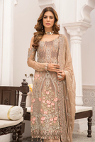 Robe Salwar en tissu en mousseline de soie de haute qualité pour femmes tenue de fête élégante inspirée du style indien et pakistanais