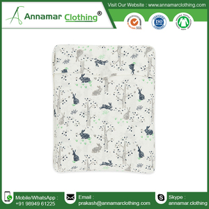 Drap de berceau pour bébé de qualité supérieure du fournisseur indien Drap de berceau en coton doux 100% à vendre - Product Image 3