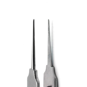 McPherson-Pinzas de atado de 4 pulgadas, instrumentos de calidad de grado médico, pinzas de sutura Lisa oftalmológica recta, tejidos de órgano de cirugía - Product Image 4