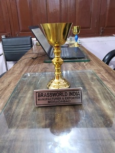 CHALICE EN LAITON NOUVEAU LOOK DANS LES FOURNITURES D'ÉGLISE DORÉE Par Brassworld Inde - Product Image 5