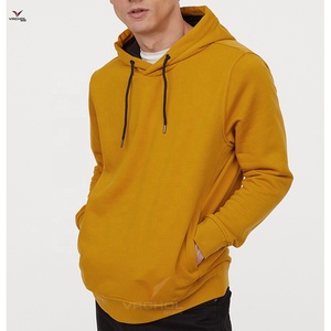 Sudadera con capucha y cremallera para hombre personalizada de alta calidad, jersey de lana de algodón suave de gran tamaño en blanco de fábrica OEM, característica de talla grande de punto sólido - Product Image 5