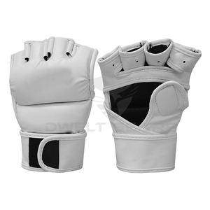 Guantes de entrenamiento MMA de medio dedo Unisex más vendidos, el mejor Material para gimnasio, entrenamiento físico, venta al por mayor, guantes de Fitness - Product Image 1