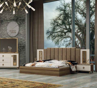 Ensemble de meubles de chambre à coucher en bois massif de luxe italien Evora - Design contemporain pour la maison et l'hôtellerie