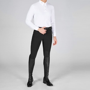 Culotte d'équitation à forte demande Genouillère Patch Grip Sleek Fit Vêtements personnalisés en vrac Vente en gros Équitation Jodhpurs Pantalon pour hommes - Product Image 2