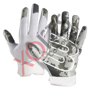 ถุงมือรับสัญญาณฟุตบอลอเมริกันซิลิโคนเงาสูงเหนียวมากมีน้ำหนักเบาเสื้อมือมีสีต่างกัน - Product Image 5