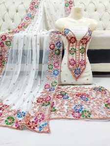 2021-2022 impresionante calidad hecha a mano pakistaní indio Gotta y Paka Tanka trajes algodón Salwar Kameez - Product Image 5