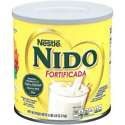 성인과 아이들을 위한 베스트셀러 Nido 가득 차있는 크림 우유