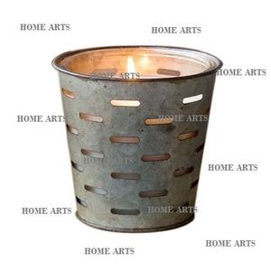 Portavelas votivo galvanizado de primera calidad, votivo de forma redonda de tamaño personalizado para decoración de bodas y eventos - Product Image 5