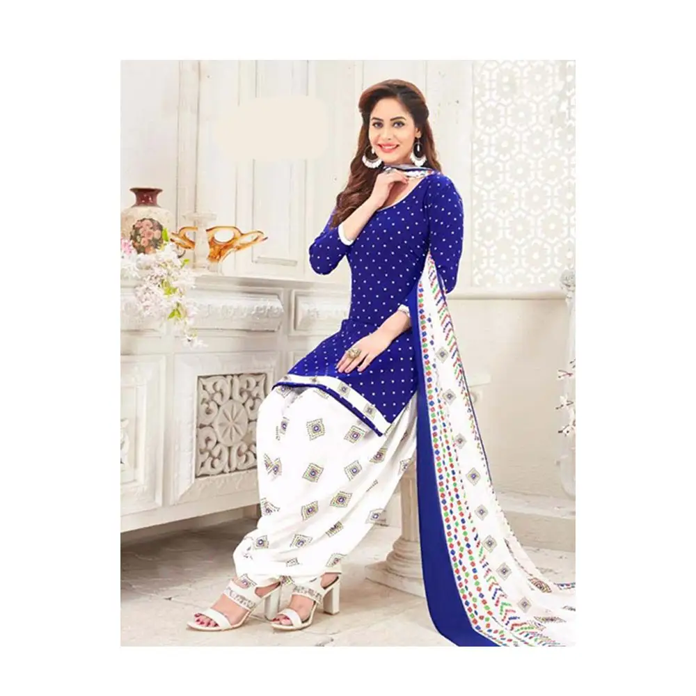 Bestes Patiala Kleid Material Salwar mit Patiala für Frauen Bulk Supply